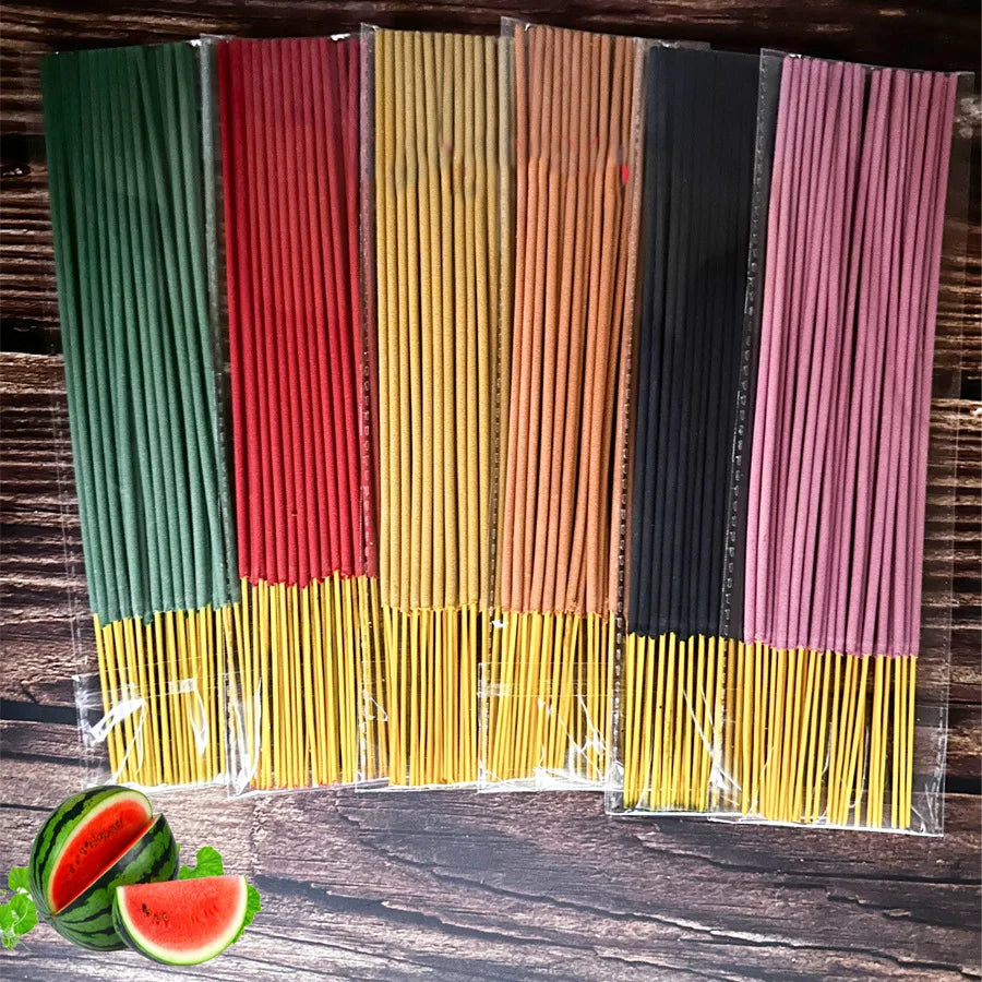 6 fruit flavored 25cm incense sticks with string fragrance for offices to remove odors and maintain long-lasting fragrance